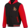 Ottawa Senators Hooded Varsity Jacket On Sale