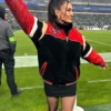San Francisco 49ers Kristin Juszczyk Suede Jacket