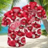 Shop Detroit Red Wings Hawaiian Shirt