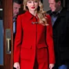 Taylor Swift Red Trench Coat