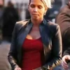The Union 2024 Halle Berry Black Leather Jacket
