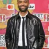 BRIT Awards 2024 Kingsley Ben-Adir Leather Jacket