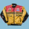 Buy Marlboro Racing Vintage Real Leather Yellow Jacket