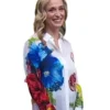 Good Morning America Amanda Bailey Floral Shirt
