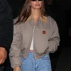 Hailey Bieber Beverly Hills Padded Jacket