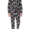 Halloween 2023 Skull Printed Suit For Sale