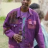 J.B. Smoove Curb Your Enthusiasm S12 Denim Purple Jacket