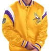 NFL Minnesota Vikings Yellow Varsity Jacket