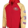 SF 49ers Super Bowl Hooded Varsity Jacket On Sale