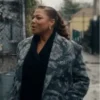 The Equalizer S04 Queen Latifah Printed Trench Coat