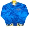1986 St. Louis Blues Satin Varsity Bomber Jacket