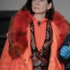 Elsbeth Tascioni Elsbeth 2024 Orange Puffer Coat