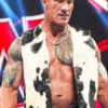 WWE Raw Dwayne Johnson Cow Vest