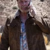Barry S03 Stephen Root Brown Jacket closeup
