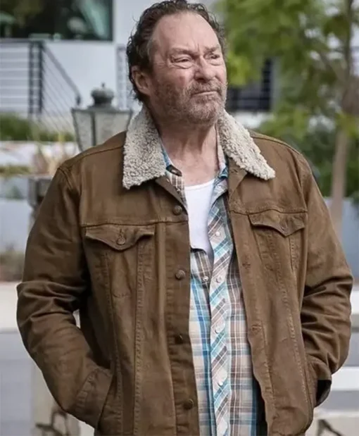 Barry S03 Stephen Root Brown Jacket front