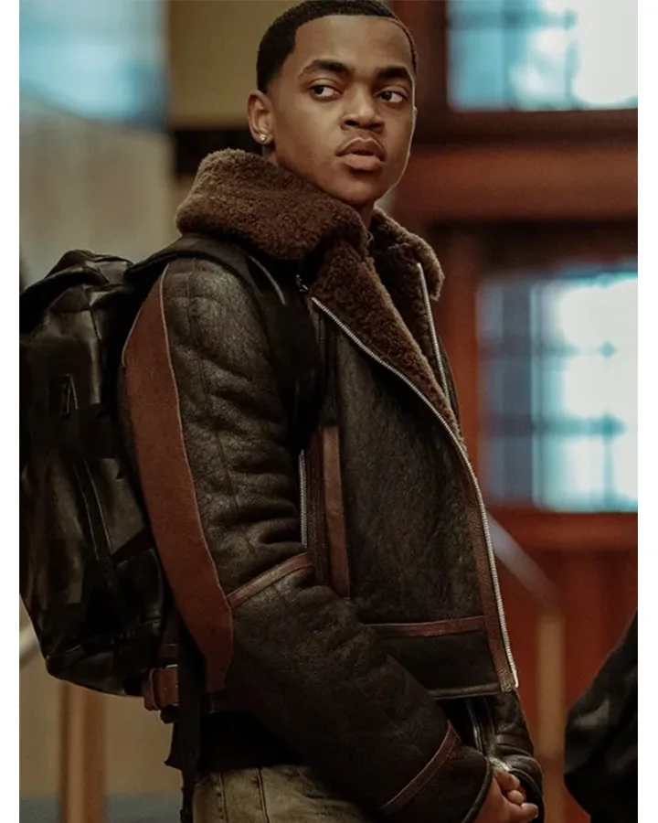 Tariq St Patrick Power Book II S02 Ghost Brown B3 Jacket