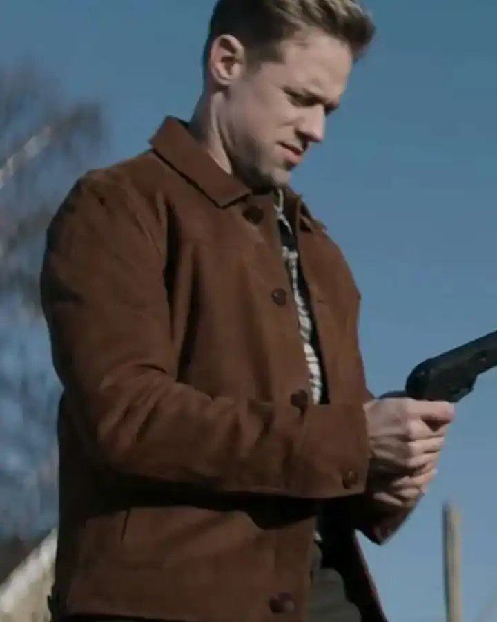 Shaun sipos reacher s02 brown jacket william jacket