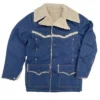 The Equalizer Harry Keshegian Denim Blue Jacket front shoot