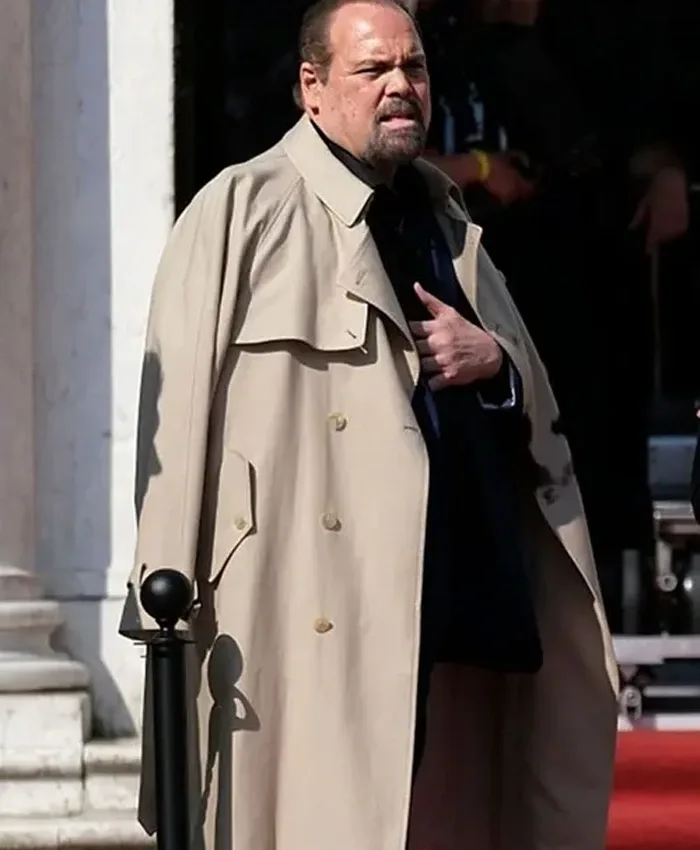 premium over down trench 【limited 300 】 Vincent D'Onofrio Lift 2024 Beige Trench Coat - William Jacket