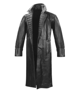 What If 2021 Nick Fury Black Trench Coat shoot front