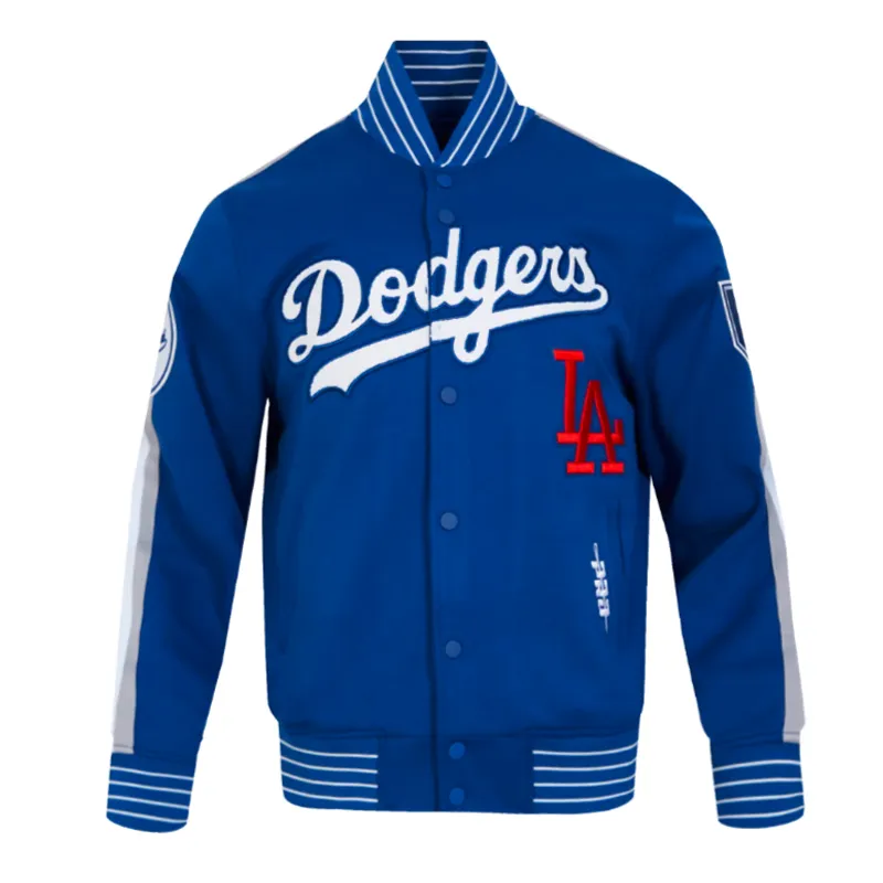 LA Dodgers Current Logo Game Day Blue Jacket - William Jacket