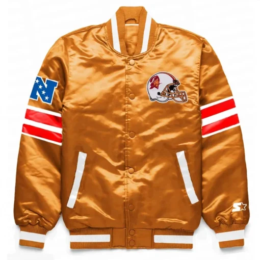 Tampa Bay Buccaneers Exclusive Orange Satin Jacket